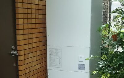 ガス給湯器から角形エコキュートへの新規設置工事★東京都板橋区